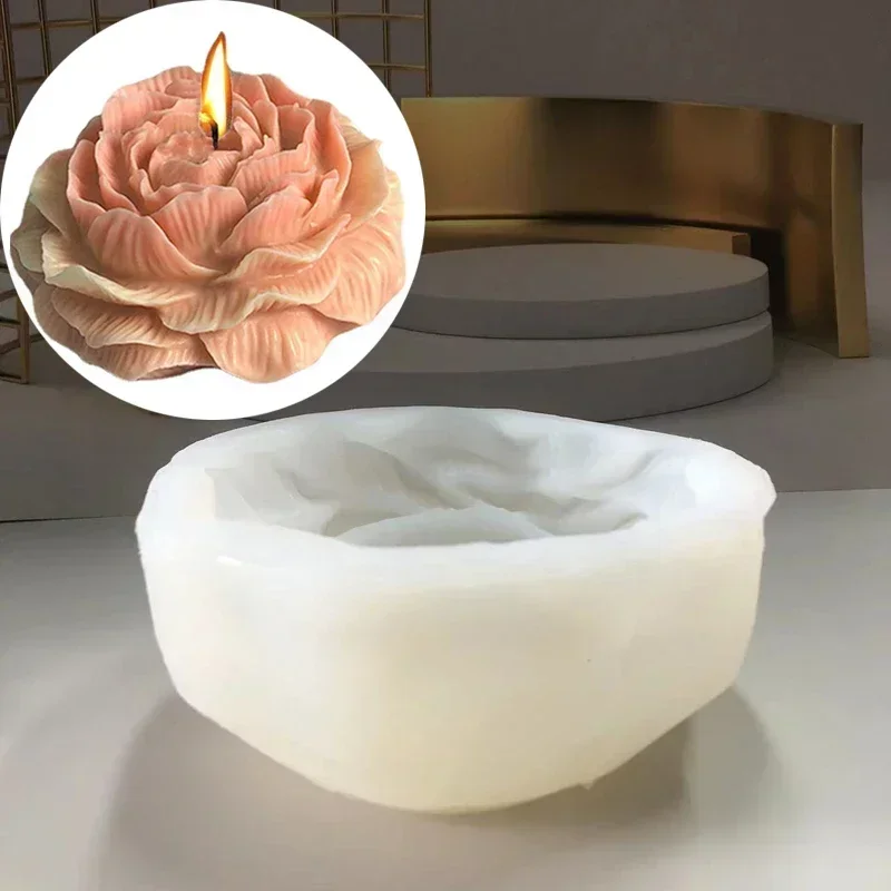 Soap Making Kit For Beginners - Extra Large 3D Flower Candle Silicone