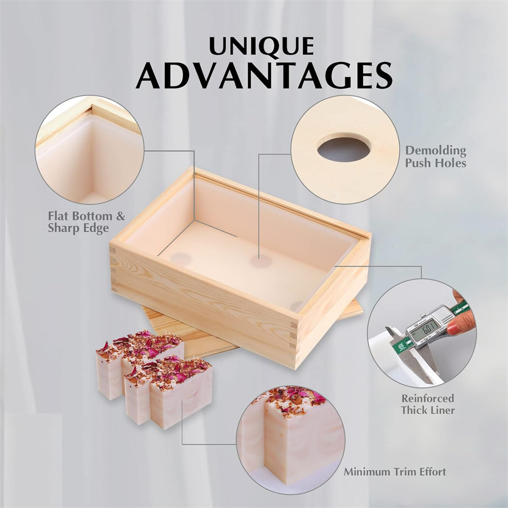 Large Soap Molds Rectangle Sil - Soap Making Instructions ulasan dan harga