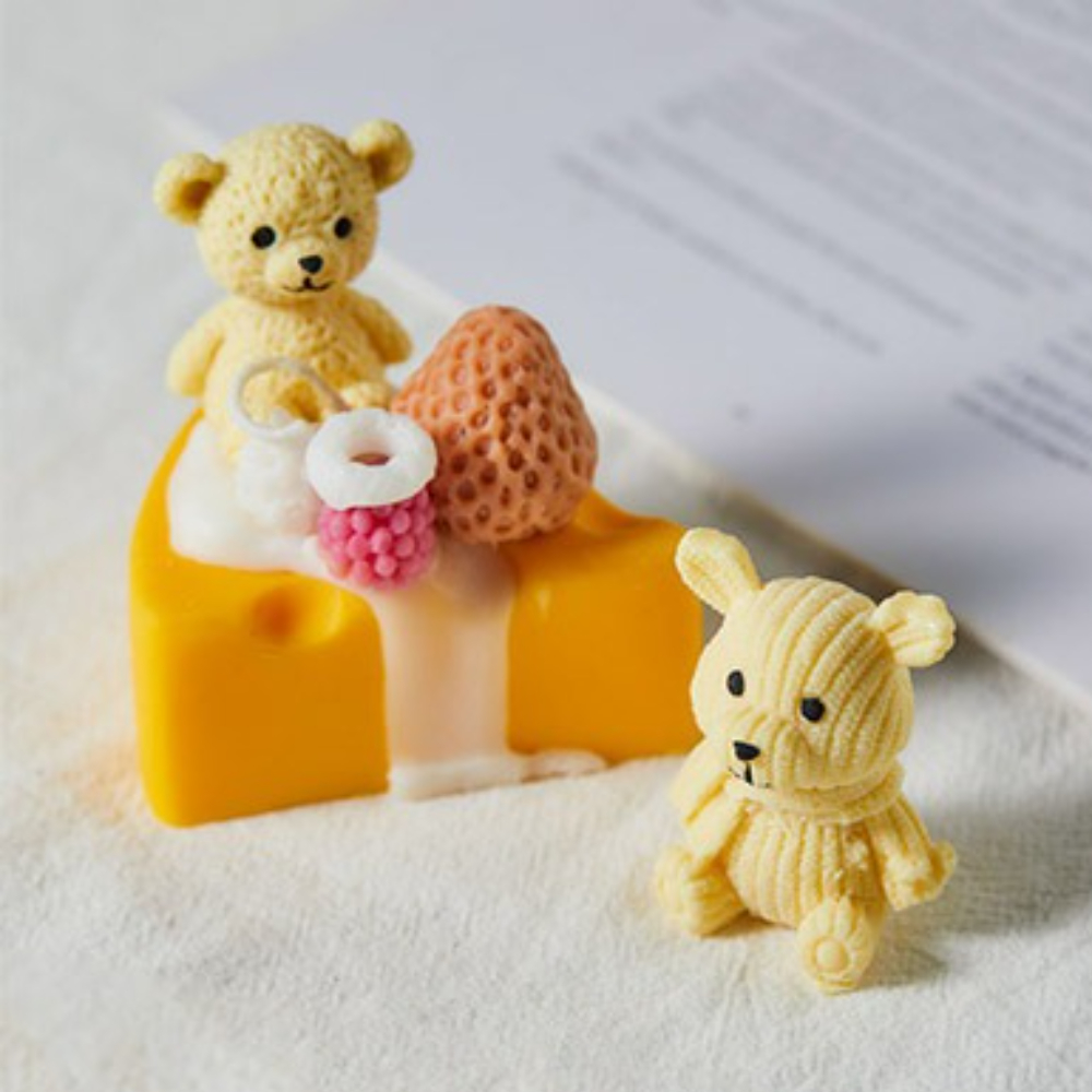 Easy Demold Teddy Bear Silicon - Soap Making Gifts ulasan dan harga