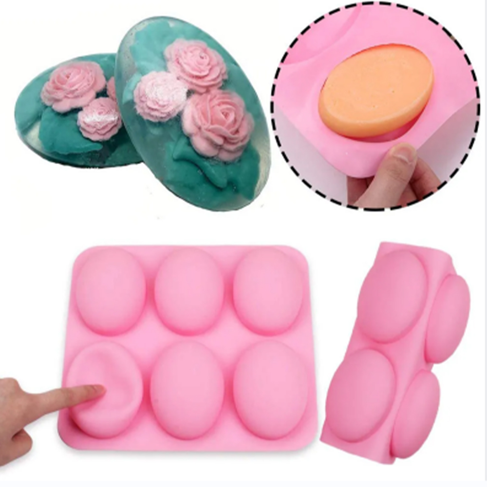 6 Cavities Multifunctional Ova - Soap Making Instructions ulasan dan harga