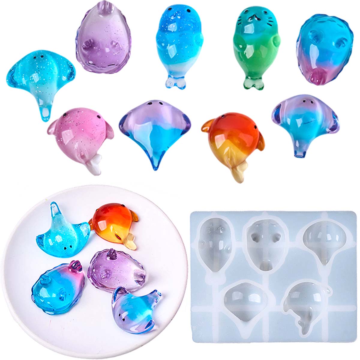 3D Healing Kawaii Manta Ray Wh - Soap Making Instructions ulasan dan harga