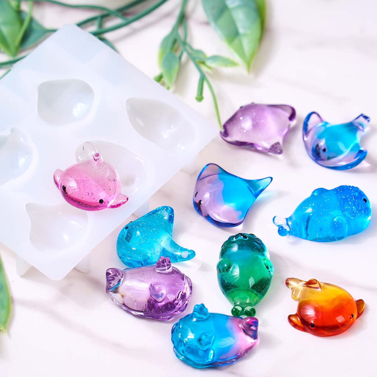 3D Healing Kawaii Manta Ray Wh - Soap Making Instructions ulasan dan harga