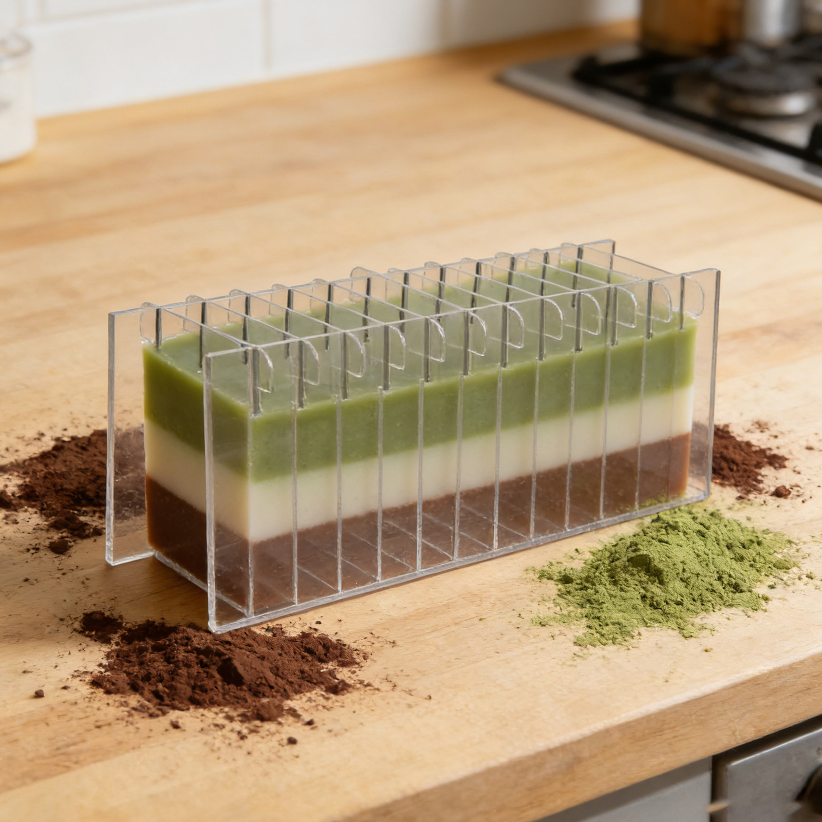 Acrylic Soap Divider Board for - Soap Making Kit For Beginners ulasan dan harga