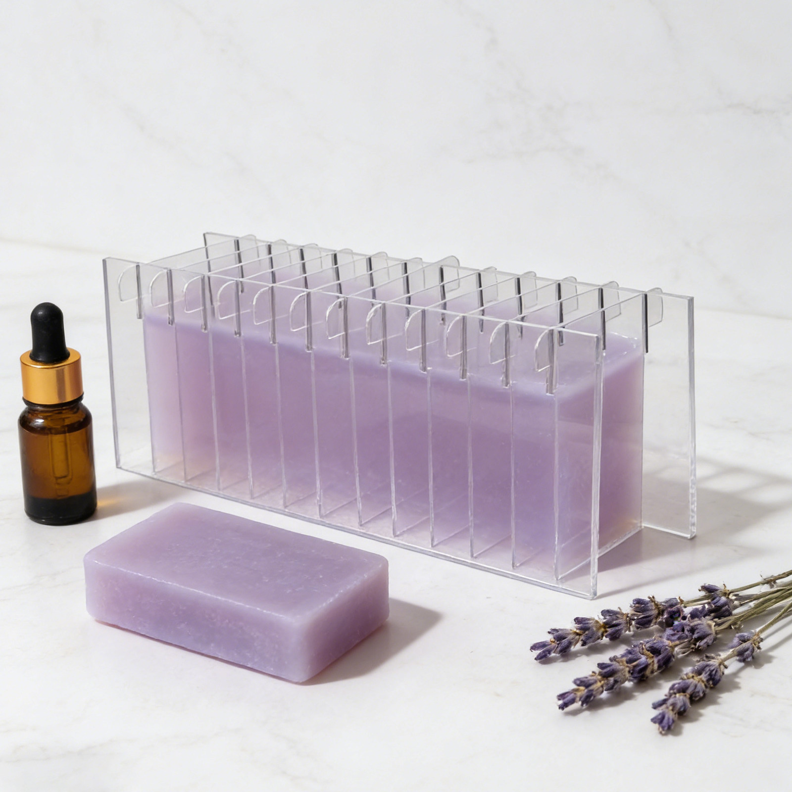Acrylic Soap Divider Board for - Soap Making Kit For Beginners ulasan dan harga