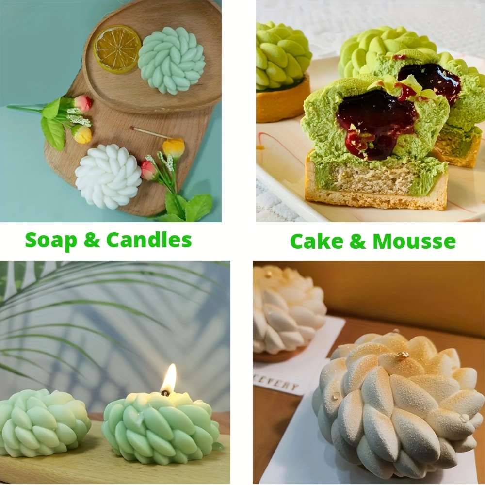 1Pc Cake Mold Santa Ana Floral - Soap Making Diy Kit ulasan dan harga