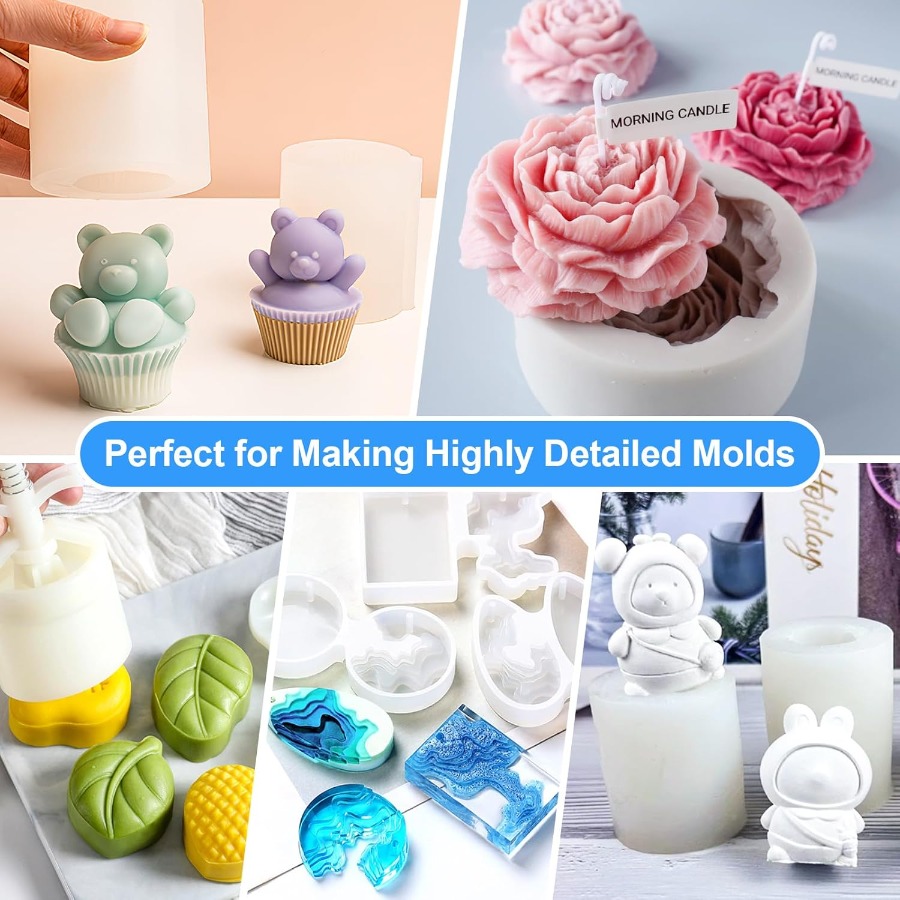 Silicone Mold Making Kit, 38.8 - Soap Making Ins ulasan dan harga