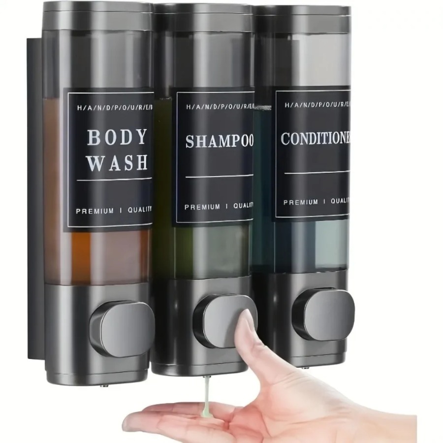 Wall Mounted Triple Shampoo Co - Soap Making Diy Kit ulasan dan harga